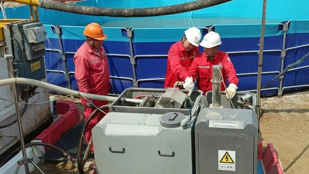 More than 10,000 bags! The automatic cuttings washing machine has been ...